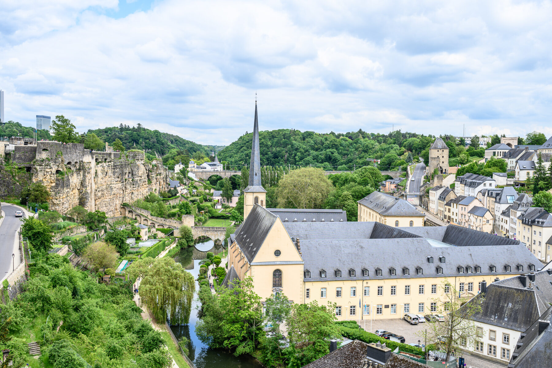 Luxemburg - Die Europäische Hauptstadt - Schloss Bouvier